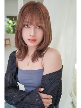 アンジェリカ 鹿児島中央タワー店(ANGELICA) ヘーゼルベージュ くびれレイヤー