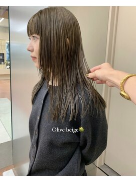 パークレーン アイス イヴェン(park lane ICI yeven) 透明感たっぷりオリーブベージュ