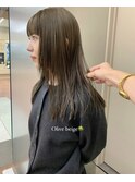 透明感たっぷりオリーブベージュ