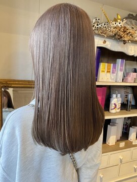 ヘアーデザイン シュシュ(hair design Chou Chou by Yone) ☆chouchou☆ミルクティーベージュ