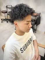 エルマーク(L-MARK) アップバングツイスパ_ホワイトメッシュ