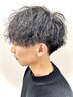 【メンズ限定】メンズカット+ツイストスパイラルor波巻きパーマ ￥11000
