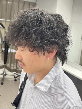 ノイズ キョウト(NOISM Kyoto) メンズ 波巻きウルフパーマ