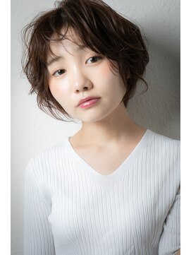 カバーヘア 上尾西口店(COVER HAIR) 似合わせカットひし形ショートマッシュパーマw上尾20代30代40代