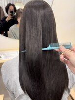 オリンテ バイ レシッド 表参道(orente by rcid)&nbsp;大人韓国顔周り似合わせカット髪質改善メルティカラーTOKIO艶髪