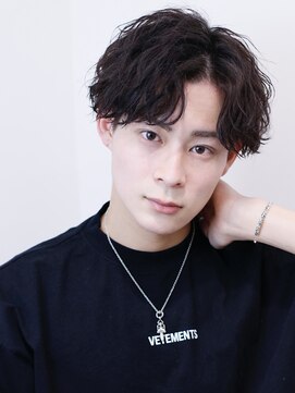 リップスヘアー 梅田(LIPPS hair) 波巻きセンターパート