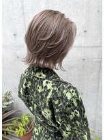 アルカナ 明治神宮前原宿(ARCANA)&nbsp;切りっぱなしボブ エアリーロング 美髪 ピンクブラウン