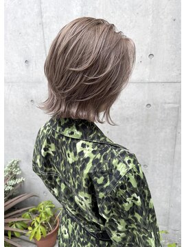 アルカナ 明治神宮前原宿(ARCANA) 切りっぱなしボブ エアリーロング 美髪 ピンクブラウン