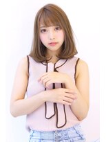 オーロ 千里山店(ORO)&nbsp;20代30代40代50代美髪ピンクブラウン切りっぱなしボブショート