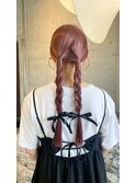 ピンクベージュ