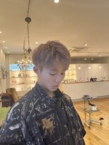 ルッツ(Lutz. hair design)&nbsp;8/26   men's milkteabeige