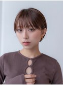 大人美人ショート透明感カラー髪質改善トリートメント艶髪