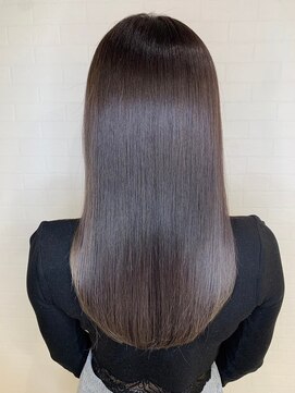 リティアンドビューティースタジオモッズシブヤ(LITTY&beauty studio M.O.D shibuya) #髪質改善#髪質改善カラー#ラベンダーグレー#グレージュ