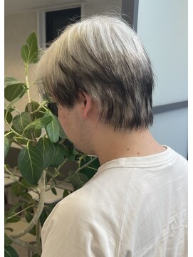 レブ 心斎橋(REV.) 前髪/アンブレラカラー/こなれミディ/イメチェン/ウェーブパーマ