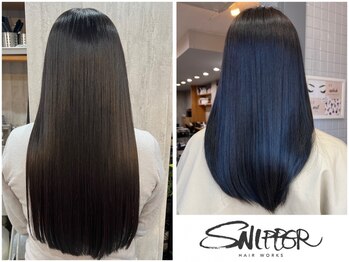 スニッパー(SNIPPER)の写真/まとまる美髪に☆自然な仕上がりにこだわる丁寧なカウンセリングで、髪の状態に合わせた施術をしてくれる♪
