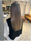 greige balayage