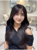 韓国/顔まわり/レイヤーカット/髪質改善/外苑前