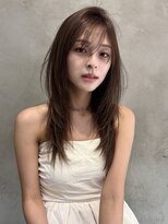 エイチ(H eitf)&nbsp;レイヤーカット/レイヤースタイル/ナチュラルブラウン