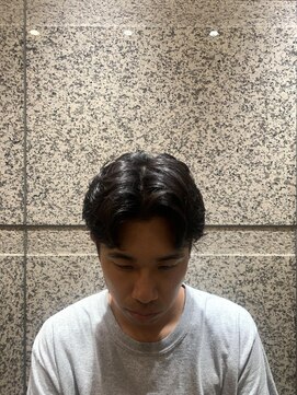 ヘアモード キクチ 銀座店 ニュアンスパーマ〈理容室〉