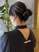 美容室 アイディー i-dee&nbsp;参列ヘアセット/シニヨン