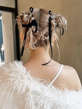 アルバム 銀座(ALBUM GINZA) ロング顔周りレイヤー韓国ヘア美髪おくれ毛_ba547633