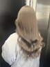 【リタッチ】根本ブリーチ＋全体カラー＋色持ちTR 