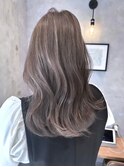 #ハイライトカラー　#アッシュベージュ　#ヘーゼルベージュ