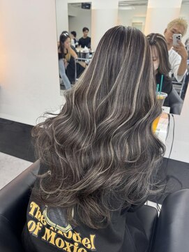 アリープアウル(ALEAP owl) ハイライト/グレージュ/デザインカラー