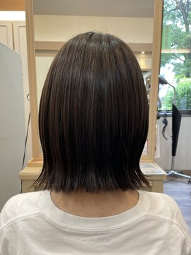 黒髪/クラゲヘアー/オリーブグレー/小顔/ココアベージュ/澤瑞絵