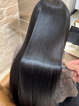 アンサ 小倉店(ANSA) 髪質改善トリートメント × 艶ストレート