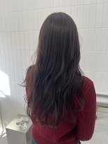 イル 天神西通り店(ill) カシスブラウン/大人女性/艶髪/暖色系カラー/ミディアムレイヤー