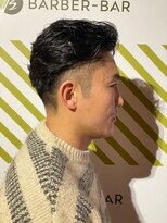 バーバーバー 四谷(BARBER-BAR)&nbsp;ビジネス爽やかナチュラルパーマスタイル