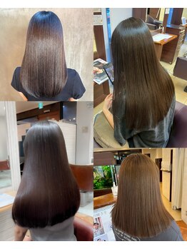 ルシア(LUCIA)の写真/憧れのサラサラ髪へ☆クセがしっかり伸びるから乾かすのがラク！自信が生まれるストレート体験♪