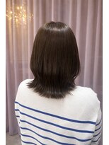 カラークチュール(Color Couture)&nbsp;イメチェンヘアスタイル/ピンクベージュ/前髪カタログ
