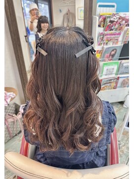 ファンヘアメイク(Fun hair make) ハーフアレンジ