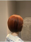 ブリーチで作るアンブレラカラー×オレンジ