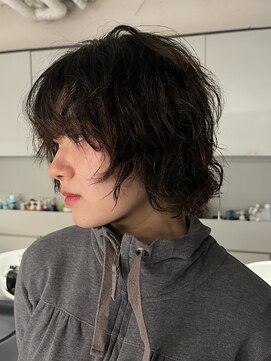 ルイス 喜連瓜破(Luis) 海外風レイヤーパーマ