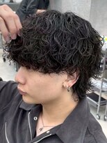 メンズサロン ノード 栄(men’s salon NODE)&nbsp;栄メンズ波巻きセンター小顔補正スパイラル