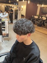 オーバー 町田店(OVER)&nbsp;波巻きプードル【町田/MEN'S/眉毛/ツイストスパイラル】