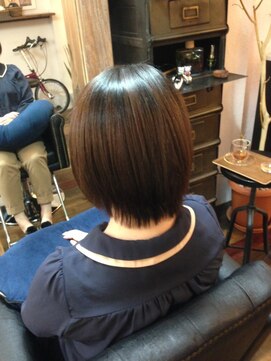 髪質改善ヘアエステサロン メルシー(Merci) 骨格にあわせたショートスタイル