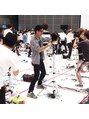 サロンドカーロ(SALON’ DE CARO) 2016年にガモウのコンテストに下込と出場した時の写真です！