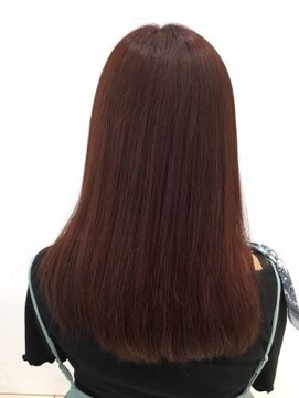 クアトログランシュ ひたちなか店(QUATRO×GranCieux) 淡いピンクのツルツルストレート!