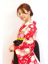 ネオリーブノース 中板橋店(Neolive north)&nbsp;編み込みアップで頑張りすぎないシンプルスタイル