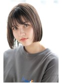 透明感ボブ☆アッシュブラウン