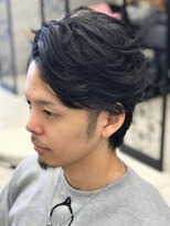 グランシュ 青葉台店(GranCieux)&nbsp;黒髪×センターパート