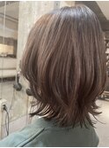 【roijir 表参道】ウルフレイヤー×オリーブグレージュ