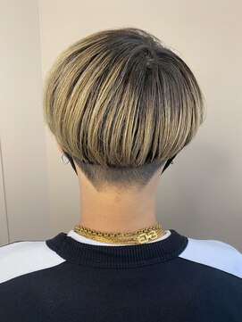 ルアージュ 調布店 マッシュ×刈り上げ