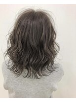 モアナ バイ ヘッドライト 沖縄東崎店(Moana by HEADLIGHT) Moana【東崎】#デジタルパーマ#アッシュベージュ#ミディアムボブ
