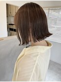ぱっつんボブ