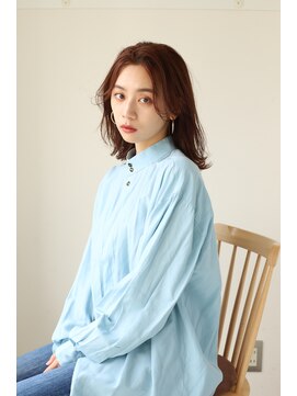 エクリ シセイドウ 麻布十番店(equri×SHISEIDO) 【麻布十番】爽やかレイヤーボブ♪